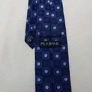 Jos A Bank Blue Tie